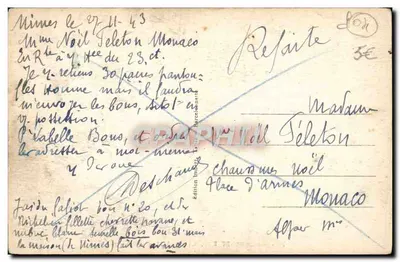 Barcelonnette (B.-A.) — Widok ogólny — wys. 1133 m — nr 70 — Rewers