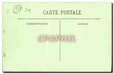 Quarto de dormir da Senhora de Maintenon — Castelo de Fontainebleau — LL, n° 296 — Verso
