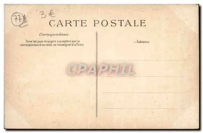 Palais de Fontainebleau — Salle de Bains de Napoléon Ier — n° 349 — Verso