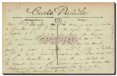 Assinatura da Paz da Grande Guerra — 28 de Junho de 1919 — Galeria dos Espelhos — Versalhes — LL. — Verso
