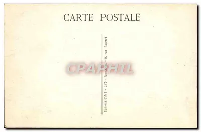 Versajles — Muzeum Samochodów — Samochód Sakry Karola X — Wydawca: Editions d'Art Colbert — Rewers
