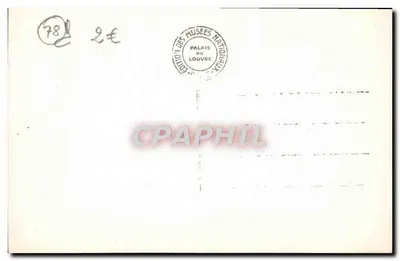 Palácio de Versalhes — O bassin de Latone — Edição dos Museus Nacionais — Verso