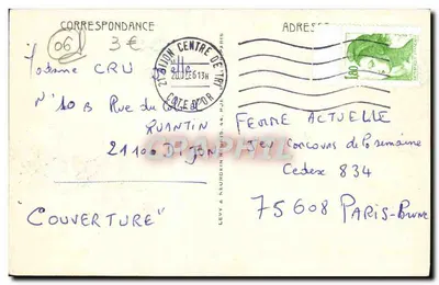 Beaulieu-sur-Mer — Publiczny ogród — wydawca LL — Rewers