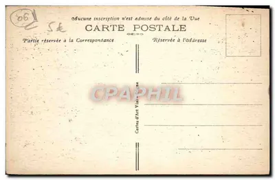 Gory Cians, blisko TOUËT-de-BEUIL (A.-M.) — wydawca Vial, nr 06 — Rewers