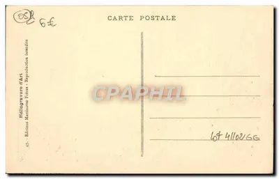 Circuito do Lautaret - O Village de LA GRAVE — Héliogravure Martinotto Frères — Verso