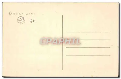 Wąwóz Romanche w pobliżu La Grave — seria A 5 — Cl. L. Beau — Rewers