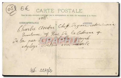 GAP - Vale do Drac e Pico de Chaillol (3163m) — H. Gache, editor, Gap - 534 — Verso