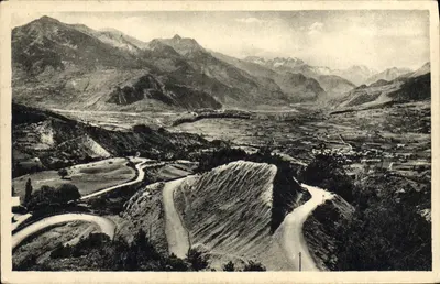 Rota das Alpes — Col de Vars (2.150 m.) — Os curvas de Guillestre e a alta vales da Durance
