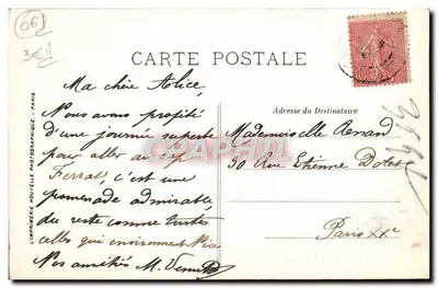 La Pointe Saint-Hospice — Widok z Cap Ferrat — LL. — n° 860 — Rewers