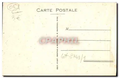 Bd Gordon-Bennett — Côte-d'Azur — BEAULIEU — Wydawca Rostan & Munier, NICE — Rewers