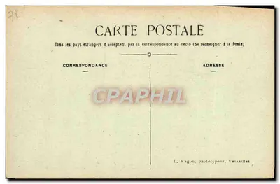 Palace of VERSAILLES — Hercules Hall — L. Ragon, phototypist, Versailles — Back