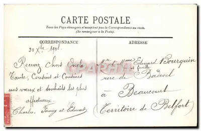 Versailles — Il Castello — Galleria dei Specchi — LL. — N° 1116 — Verso