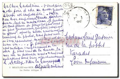 Beaulieu-sur-Mer — widok panoramiczny — CAP — Rewers