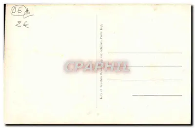 Beaulieu — Widok między oliwkami — LL, n°28 — Rewers