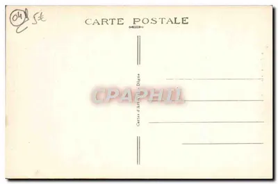 Digne-les-Bains — A Capela de Cousson — Edit. Vial - Digne — Verso
