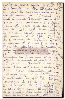 Digne-les-Bains — Trasa do Zakładu Termalnego — CAP — Rewers