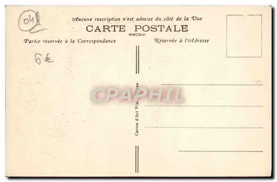 Digne-les-Bains (B.-A.) — Digue des Épinettes pod śniegiem — Wyd. Vial - Digne — Rewers