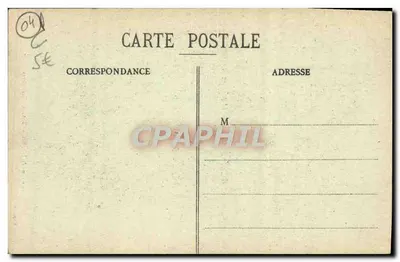 Okręgi Digne — Clues de Chabrières — Digne — Wyd. Autric — Rewers