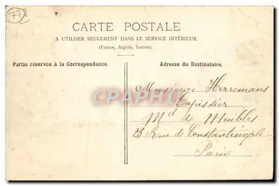 Mélun - Château de Vaux-le-Vicomte — J. Maison, éditeur, Mélun, n° 282 — Rewers