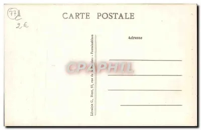 Carmel di Pie VII, a FONTAINEBLEAU — Intérieur de la Chapelle — Verso