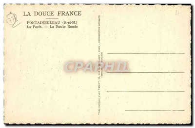 La Forêt — La Route Ronde — Edizioni d'Arte Yvonn, Parigi — Verso