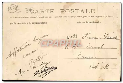 Aix-en-Provence — Catedral de São Salvador — Grelaud & Fils — Verso