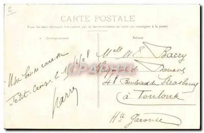 Les Vosges Méridionales — Douaniers en embuscade — A. et H. C. — Verso