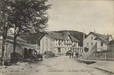 La Schlucht — La Douane, l'Hôtel Français — ND Phot, n° 290