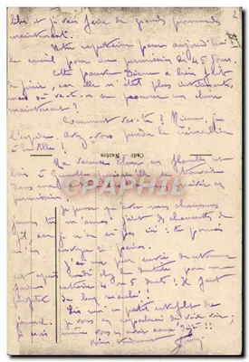 Soldados saudando o poste de fronteira — 17 Nov. 1918 — Editor não identificado — Verso