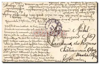 Frontière Franco-Suisse — Donaniers et Contrebandiers — L'Attaque — L. Michaud, Sall, Bellegrève de Depose, n°504 — Verso