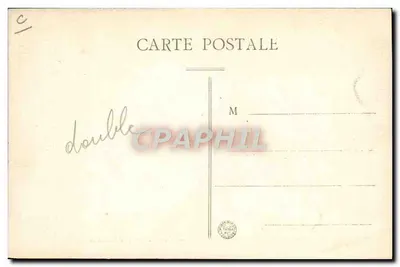 Soldats Français et Italiens à la Frontière — Mont-Genèvre (1869) — Imp. pap. Francon, Briançon — Verso