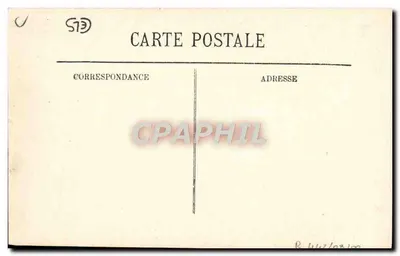 Menton — Visite des Marchandises à la Douane Française — LL. — Verso