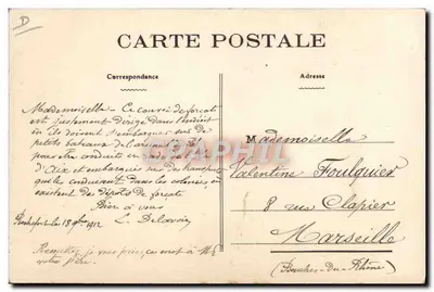 Ilha de Ré — St-Martin — Convoi de forçats saindo da Citadelle — A. Bonnaud, Edit., La Rochelle — Verso