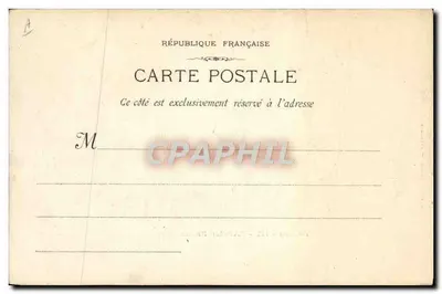 Toulon — O Antigo Bagne — E. Lacour, Fot. Marselha — n° 117 — Verso