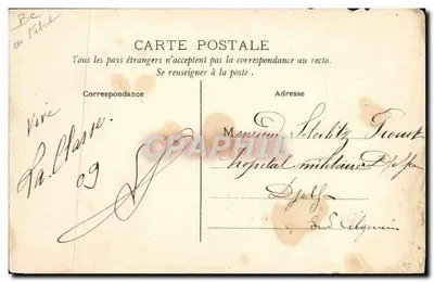 Île-de-Ré — Saint-Martin — Um Convóio de Forçados Chegando de La Rochelle — A. B. — Verso
