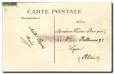 Katastrophe von Melun — 4. November 1913 — B.D.-Edition — Rückseite
