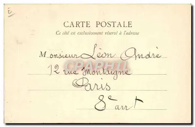 Les Coureurs – Dangla — B.F. Paris, n° 5 — Achterkant
