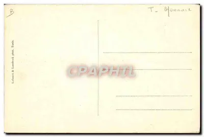 Cambiavalute — Tunisi — Lelnet & Landock — Verso