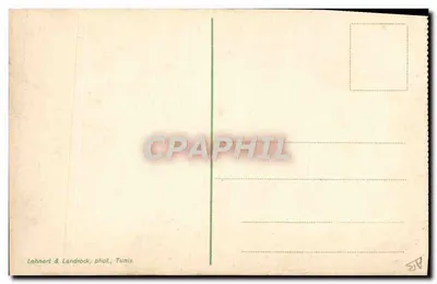 Il vecchio rabbino — ritratto — Lehnhert & Landrock, Tunisi, n°682 — Verso