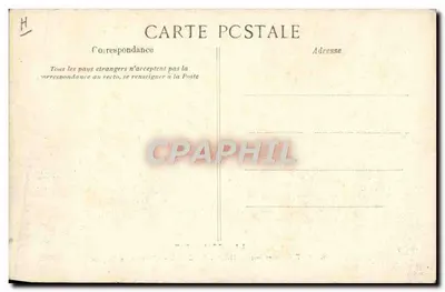 Caen (Calvados) — Hospital Civil — O Atelier de Lingerie — Verso