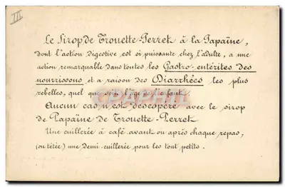Théoule - Viadotto della Rague — Il sciroppo di Trouette-Perret, alla Pappaïne, cura rapidamente le affezioni gastrointestinali dell'infanzia. — Verso