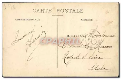 Fécamp — Naufrágio do "Nell Jess" Salvo pela Notre-Dame-du-Salut — G. Pailray, editor, Fécamp — Verso