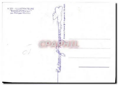 Sujet illustré — Philippe Morillon — Éditions F. Nugeron — Verso