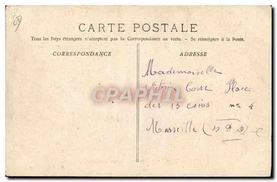 O "Goubet" — Navio submersível — A. Bougault, n° 526 — Verso