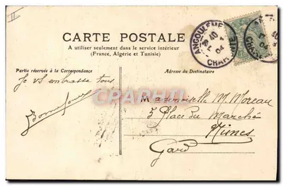 Angoulême — O Teatro — Novas Galerias — Verso