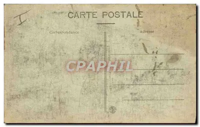 AGEN — Piazza del Municipio, Museo e Teatro Duçourneau — Fototipia Perret, Agen — Verso