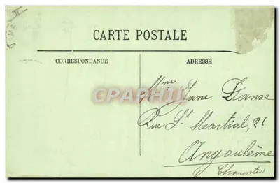 Angoulême — O Teatro — LL. — N° 110 — Verso
