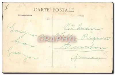 Angoulême - O Teatro — editor Nouvelles Galeries, n°31 — Verso