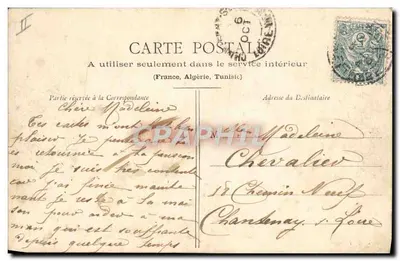 Angers - Praça do Ralliement, o Teatro — editor desconhecido, n° 68 — Verso
