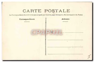 Angers — A Vista do Teatro — LECOMTE & CIE, n° 65 — Verso